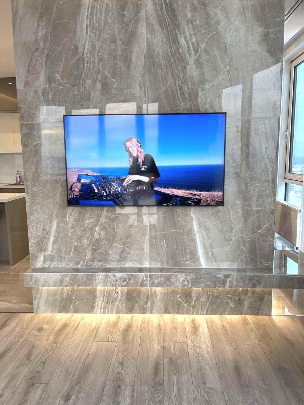 Vip Apartment 120M2 With Panoramic Windows, 22 Floor. Obolon Kiev Exterior foto