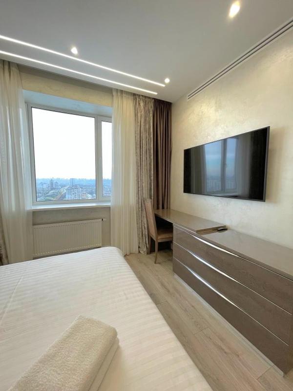 Vip Apartment 120M2 With Panoramic Windows, 22 Floor. Obolon Kiev Exterior foto