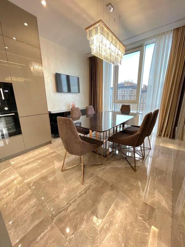 Vip Apartment 120M2 With Panoramic Windows, 22 Floor. Obolon Kiev Exterior foto